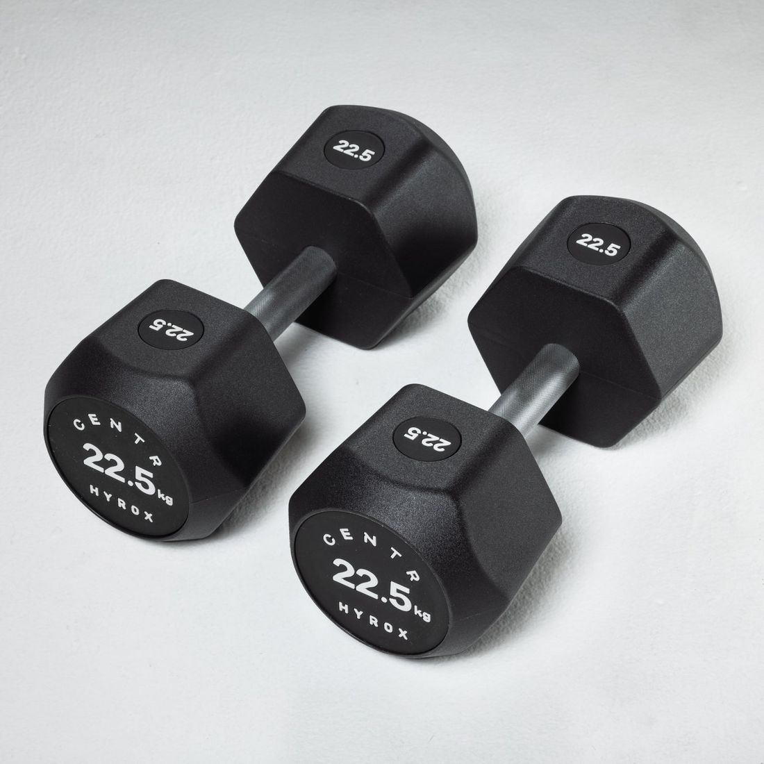 Centr x HYROX Commercial Urethane Dumbbells