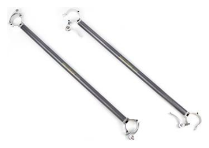 Stability Barre Connectors (pair/gray) | TechFit Pilates Pilates equipment India